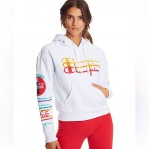Champion x Coca Cola Women's Reverse Weave Hoodie